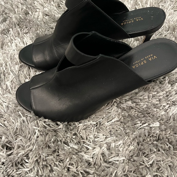 VIA SPIGA MIRA Heeled Leather Sandal - Picture 3 of 7